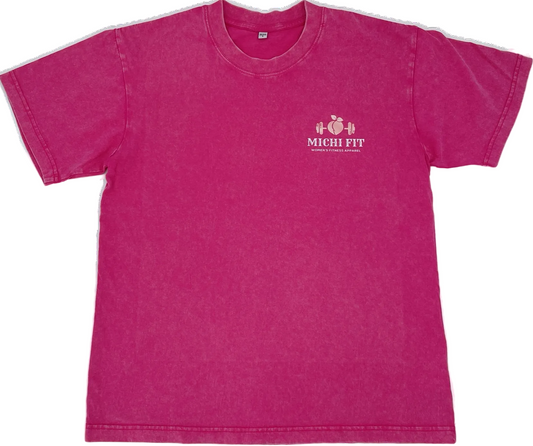 Acid Wash Oversized T-shirt (100% cotton)