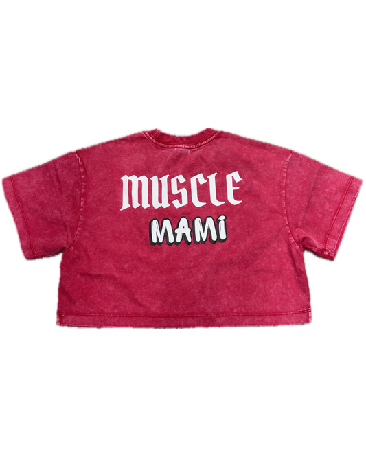 Muscle Mami Crop Tee