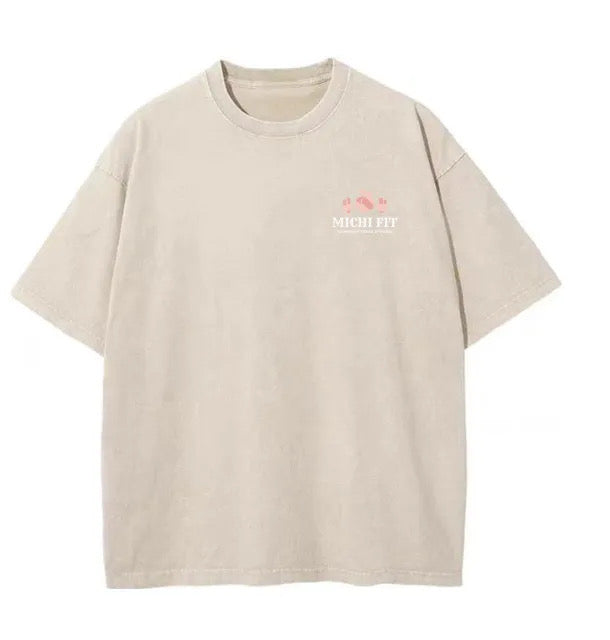 Acid Wash Over-sized T-shirt (100% cotton)