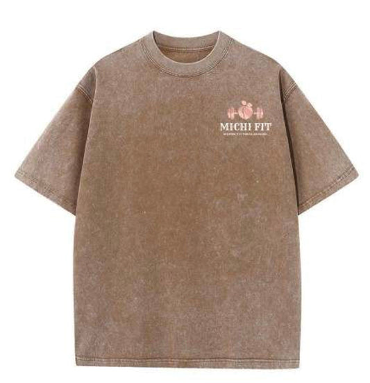 Acid Wash Oversized T-shirt (100% cotton)