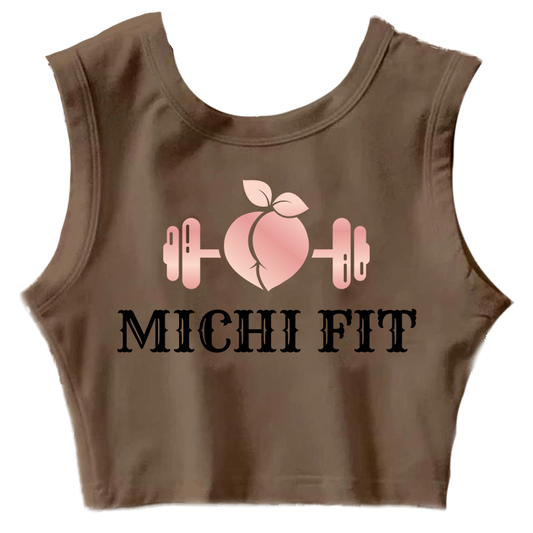 Michi Fit Stretchy Crop Top Tank