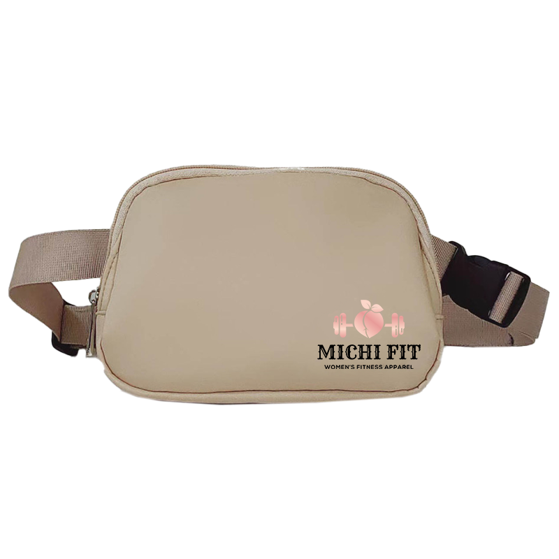 Michi Fit Fanny Pack- BEIGE