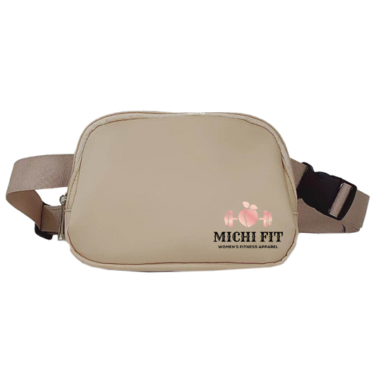 Michi Fit Fanny Pack- BEIGE